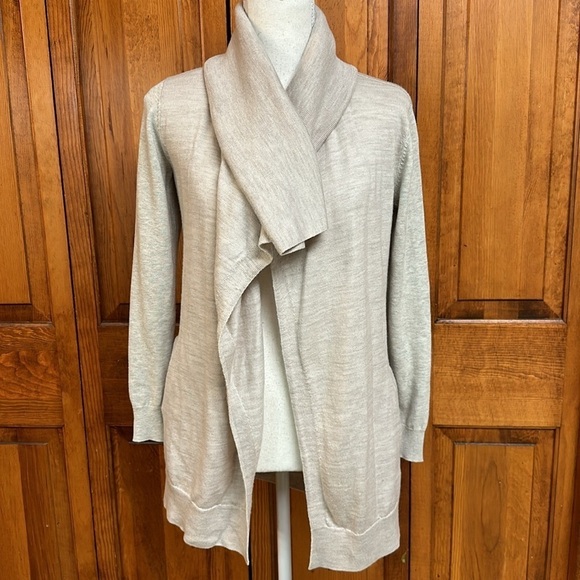 All Saints Cream Cardigan Sweater - Picture 2 of 16